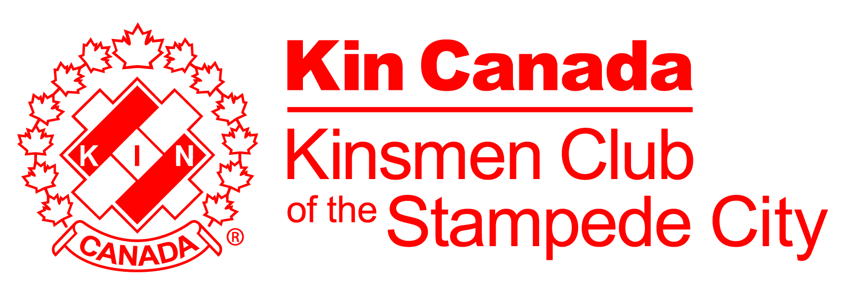 Kinsmen Club of the Stampede City Logo