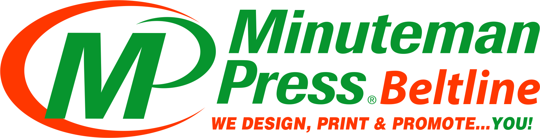 Minuteman Press Beltline Logo
